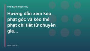 Read more about the article Hướng dẫn xem kèo phạt góc và kèo thẻ phạt chi tiết từ chuyên gia | Nhận Định MC